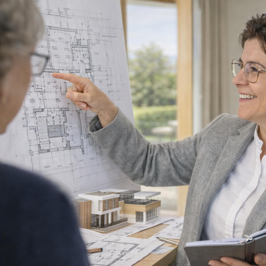 Double compétence immobilière et architecturale Analyse de plans par un expert immobilier et architecte
