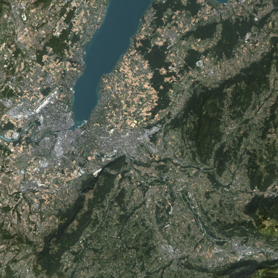 Connaissance du marché immobilier local Vue aérienne Haute-Savoie et Genevois marché immobilier local